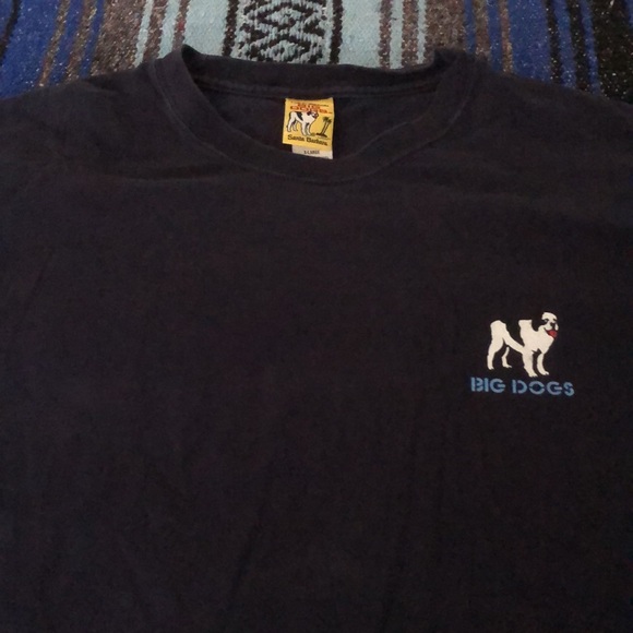 Vintage Y2K Big Dogs Dad Tee Shirt - Picture 6 of 12